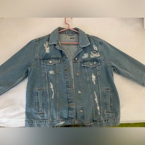 Moto Jean Jacket